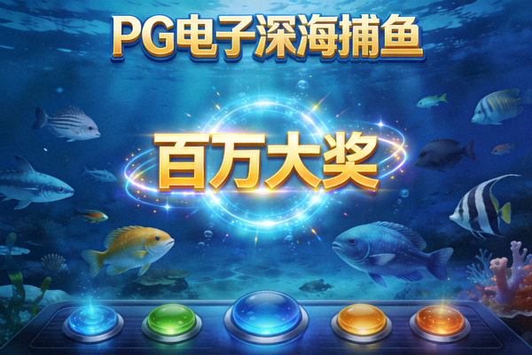 PG电子深海捕鱼游戏百万大奖场景