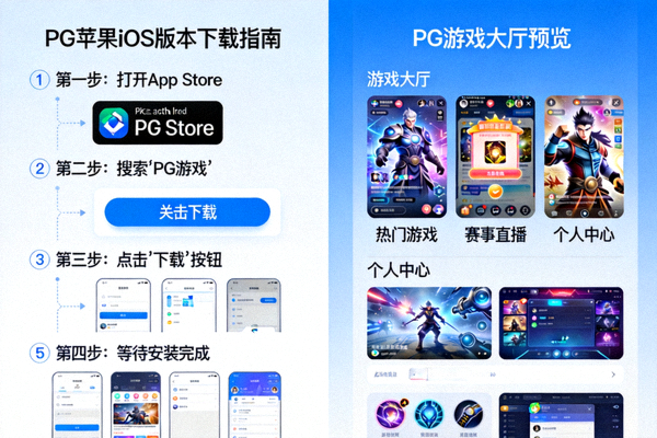 PG苹果iOS版本下载引导与游戏大厅预览